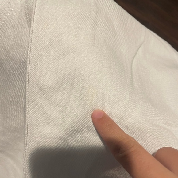 CAbi White Denim Flare Jeans - Picture 8 of 8